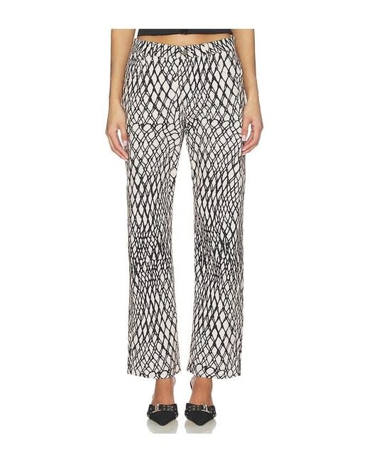 Miaou White Boyfriend Pant