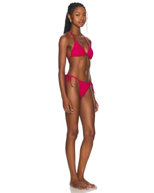Hunza G Red Gina Bikini Set