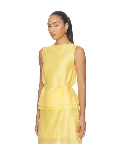L'academie Yellow Ashby Top