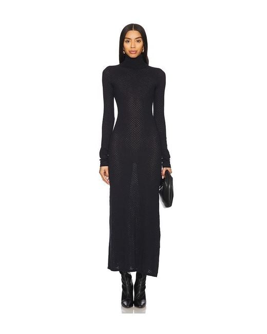 House of Harlow 1960 Black X Revolve Blaise Maxi Dress