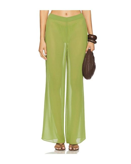Devon Windsor Green Pillar Pant