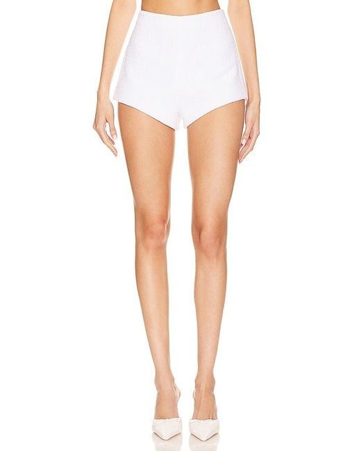 MAJORELLE White Clemence Short
