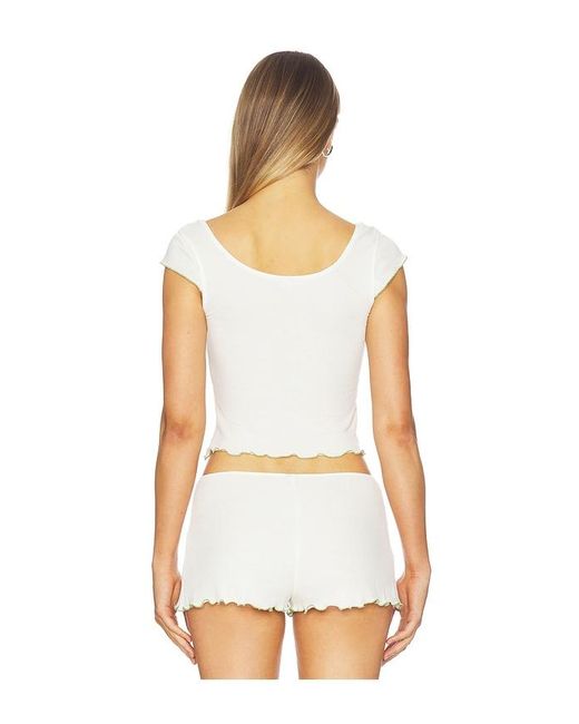 Only Hearts White Portrait Tee