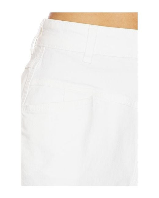 Closed White Jocy-X Shorts