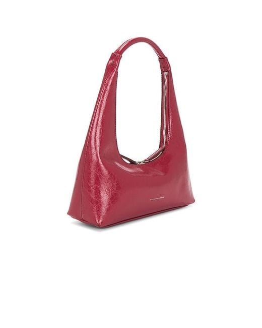 MARGE SHERWOOD Red Hobo Shoulder Bag