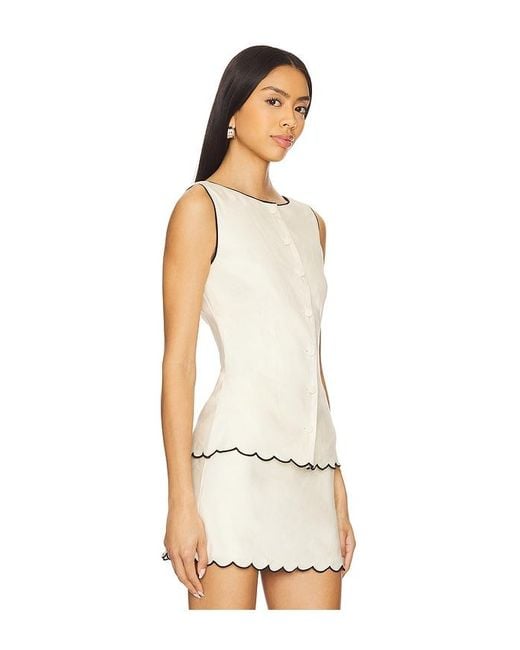 Tularosa White Tashi Top