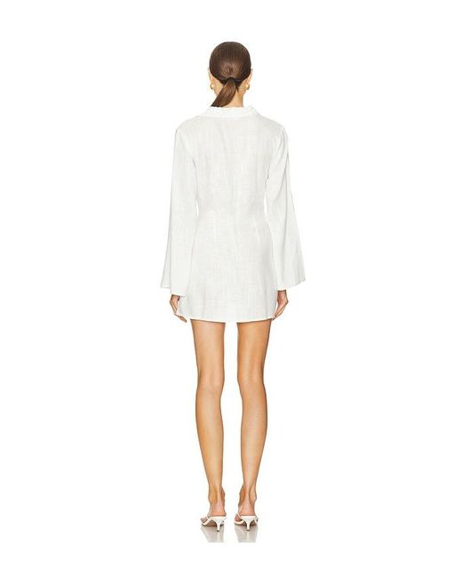 LSPACE White Las Palmas Dress