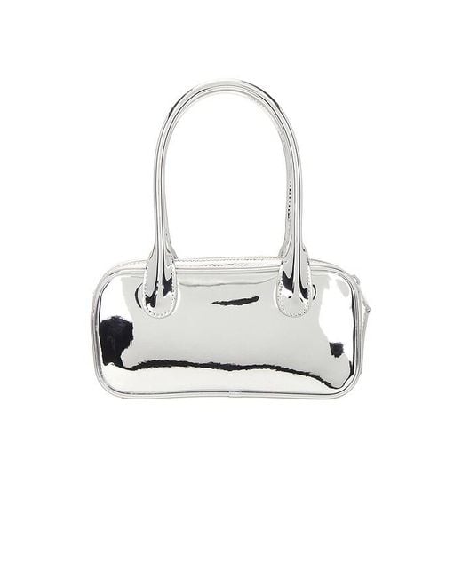 Simon Miller White Mini Docta Shoulder Bag