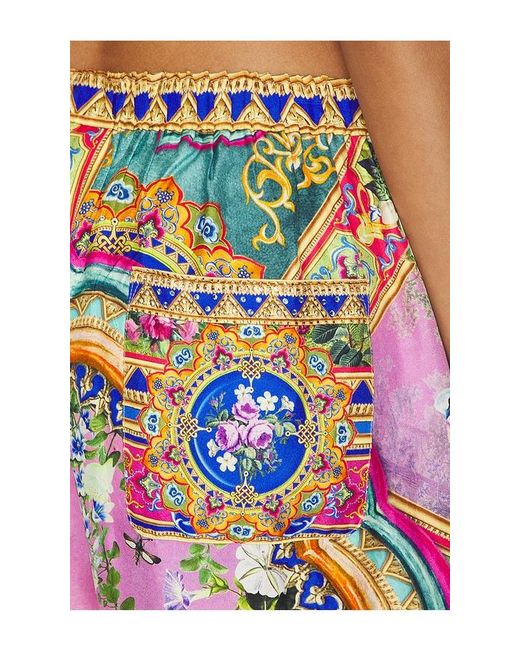 Camilla White Button Front Lounge Pant