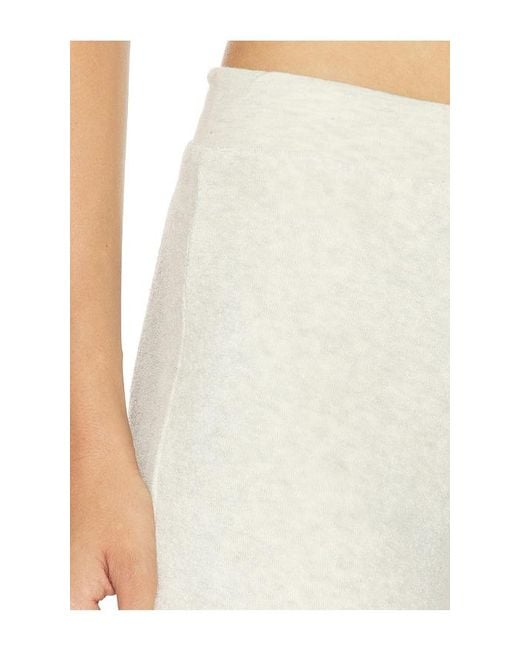 ÉTERNE White Low Rise Lounge Pant