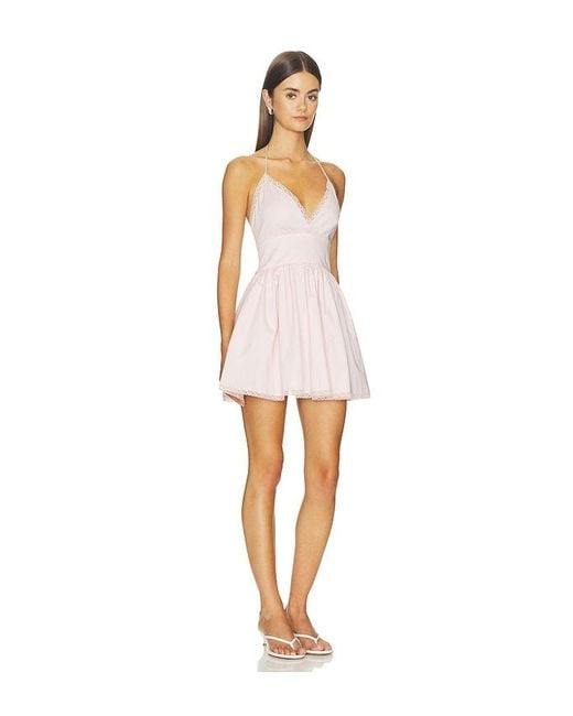 LoveShackFancy White Arletta Dress
