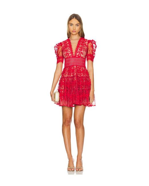 Minivestido Megan En Color Rojo Talla (También En S) Bronx and Banco de color Red