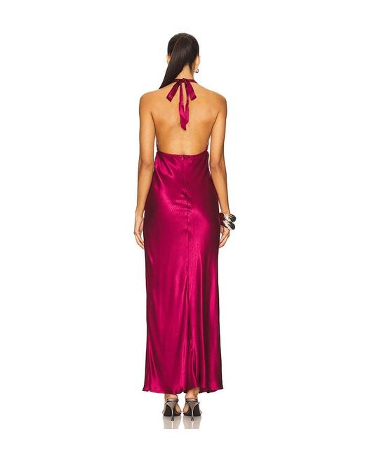 SNDY'S Red Leslie Maxi Dress