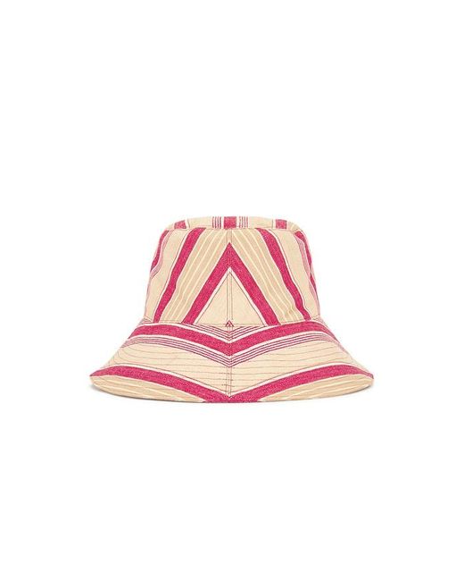 Isabel Marant Red Shaelyn Hat