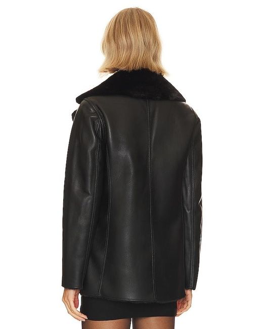 Lamarque Black Camille Coat