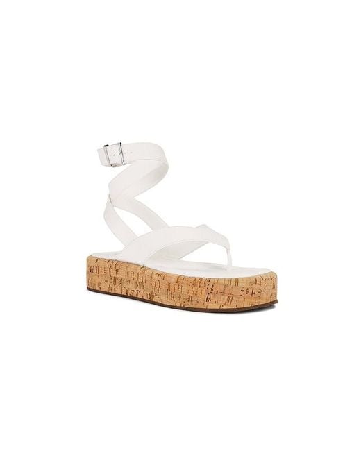 SCHUTZ SHOES White Tessie Sandal