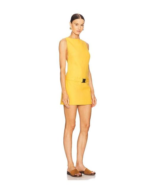 Vestido Danielle En Color Amarillo Talla (También En M, S, Xs) YELLOW THE LABEL de color Yellow