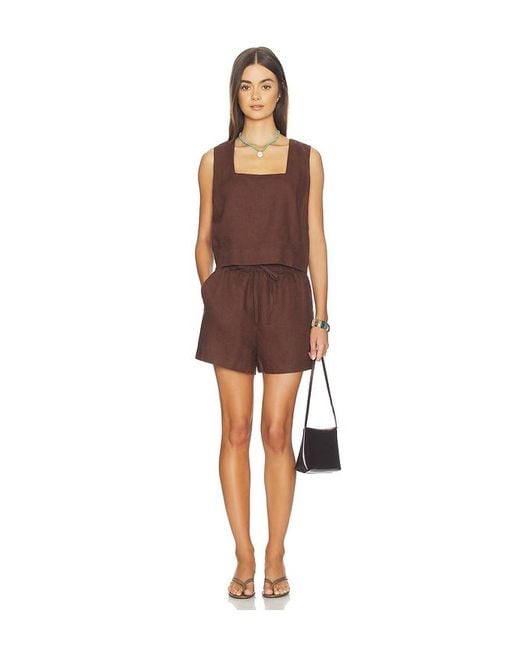 Rails Brown Alira Top