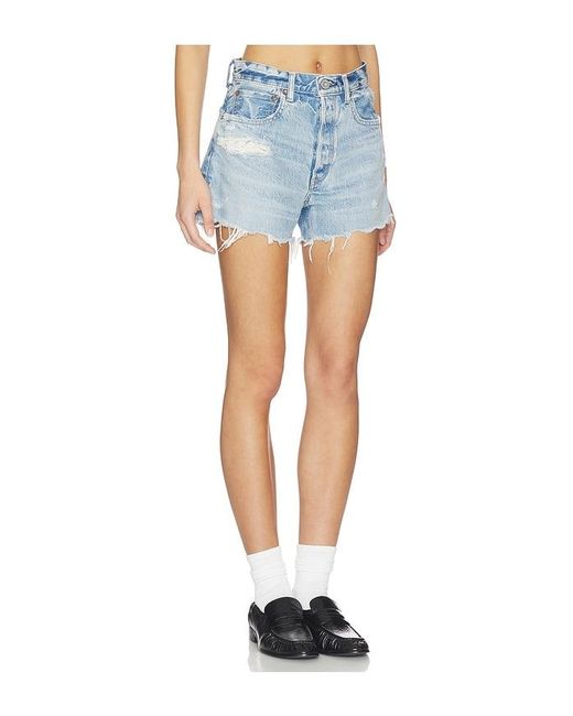 Moussy Blue Ridemere Shorts