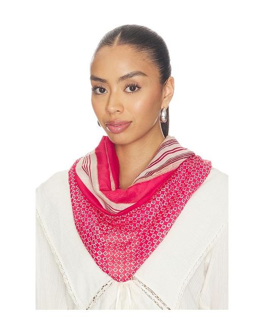 Isabel Marant Red Lucilia Scarf
