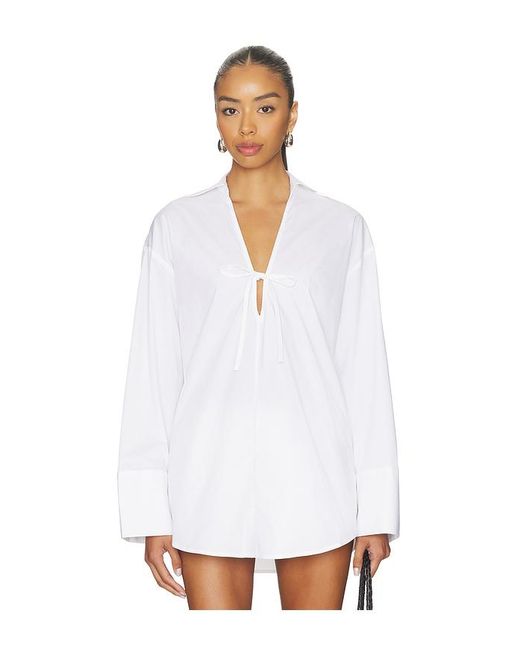 Solid & Striped White The Livia Tunic
