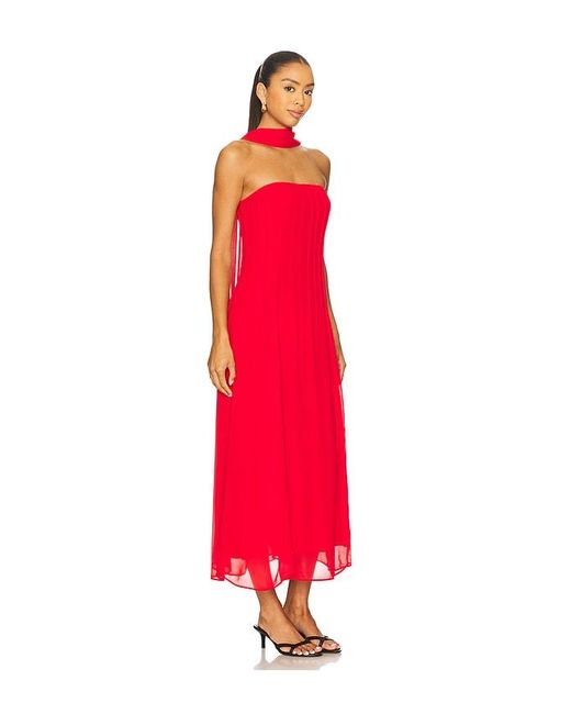House of Harlow 1960 Red X Revolve Nikki Midi Dress