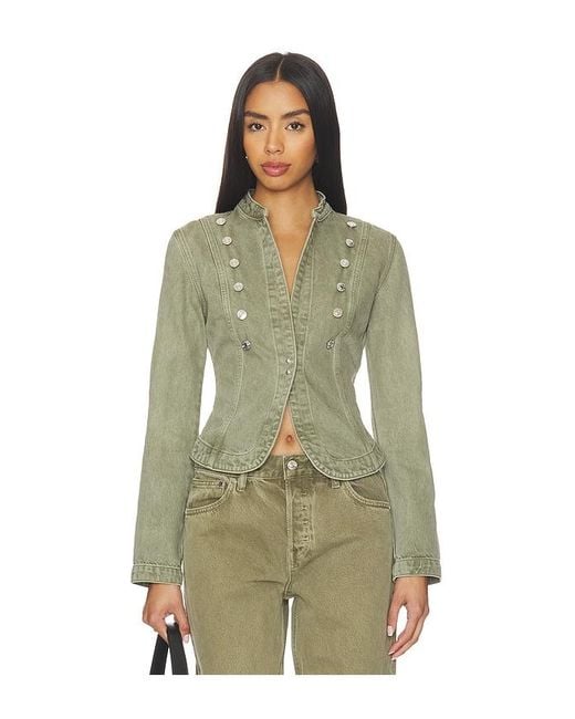 EB DENIM Green Calla Jacket