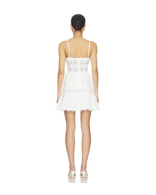 Waimari White Amarelle Mini Dress