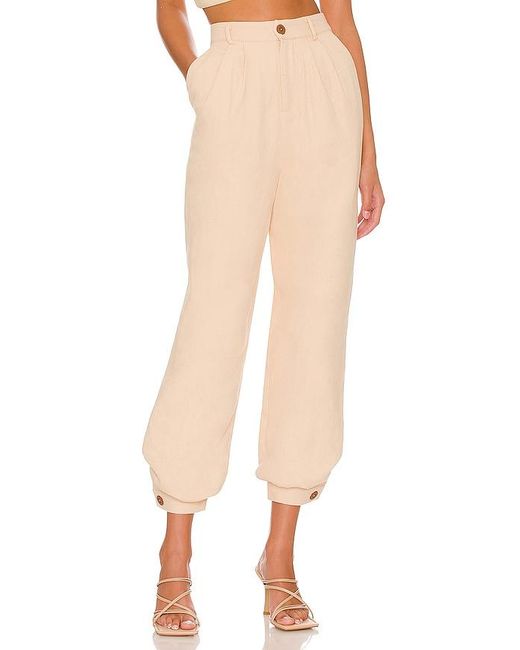 Lovers + Friends Natural Kacey Pant