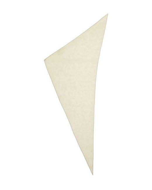 Helsa Multicolor Silk Gazar Head Scarf
