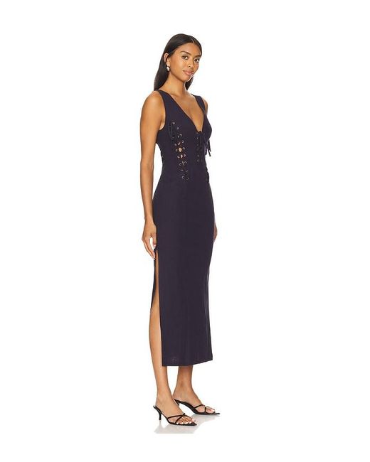 Lioness Blue Dreamscape Midi Dress