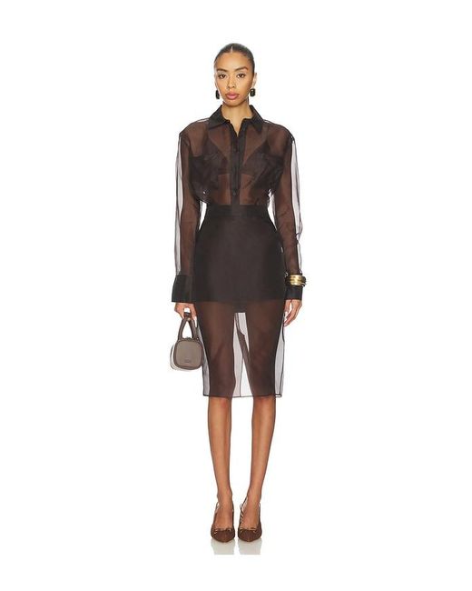 SER.O.YA Brown Estella Top