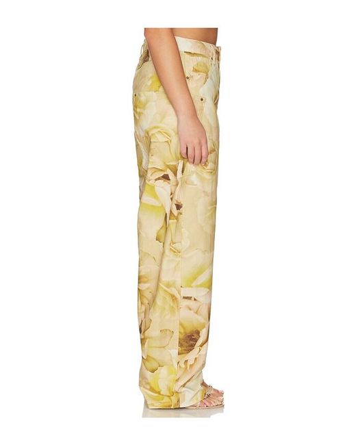 AFRM Metallic The Hr Chippy Barrel Pant