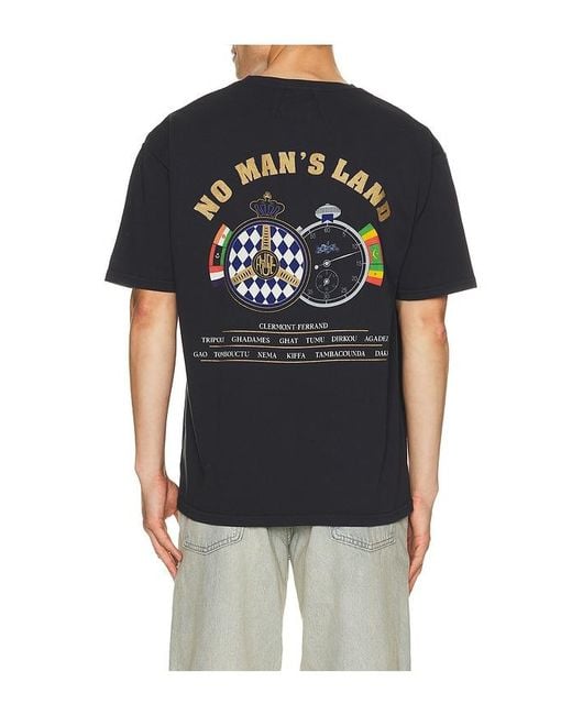 Rhude Blue Chrono Tee for men