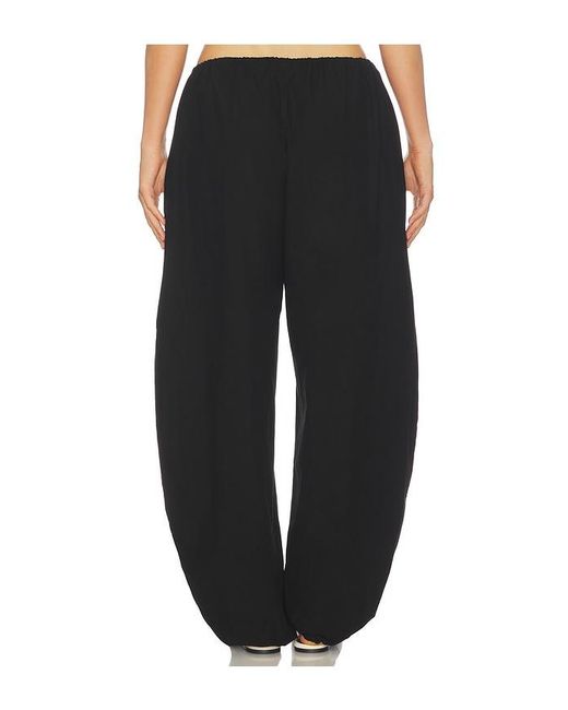 Cotton Citizen Black The Santorini Drawstring Pant