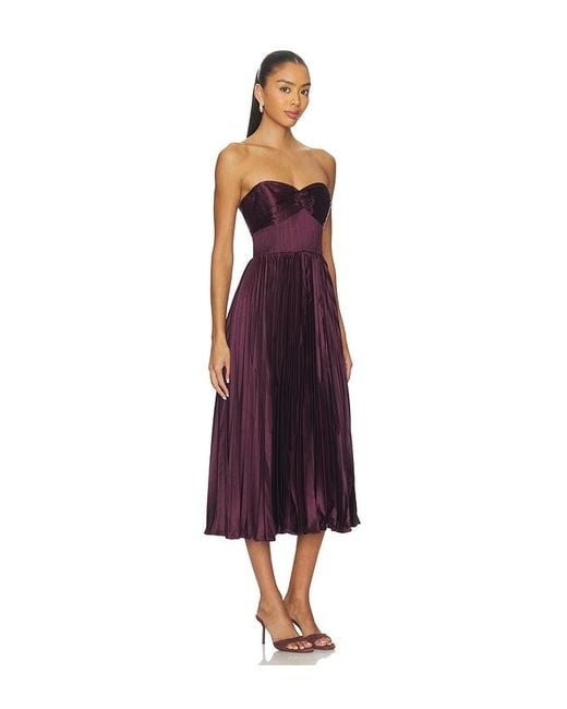 Astr Red Ascella Dress