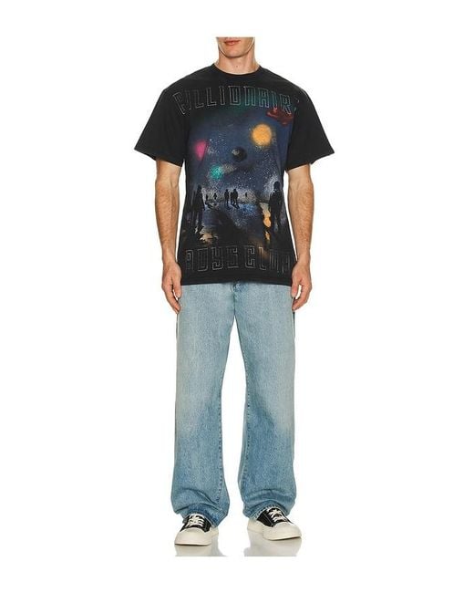BBCICECREAM Black Mist Oversized Tee for men