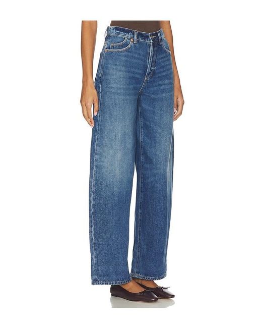 Rolla's Blue Gigi Barrel Jeans