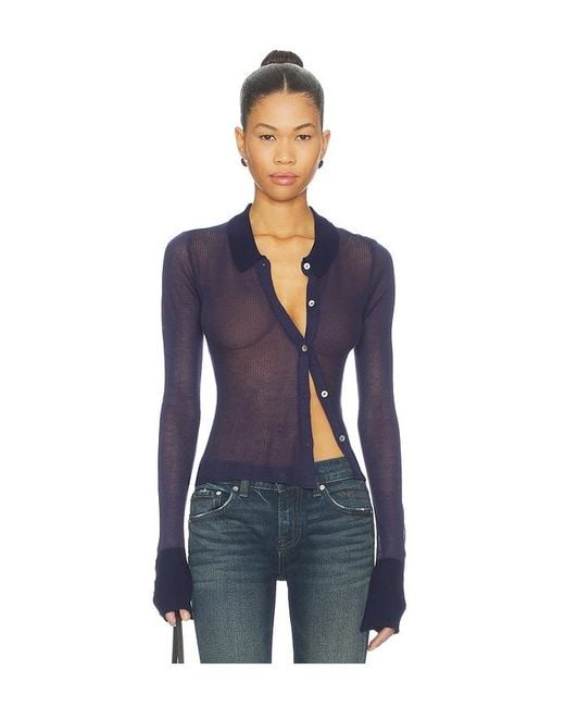 I.AM.GIA Blue Davina Top