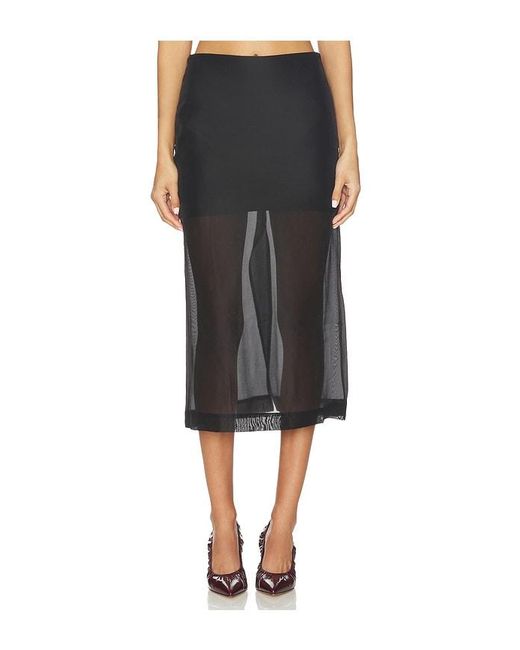 RUE SOPHIE Black Millen Skirt