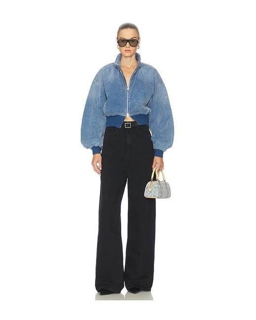 ICON DENIM Black Coco Wide Leg Jeans