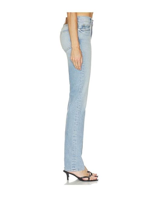 ÉTERNE Blue Chloe Straight Jean