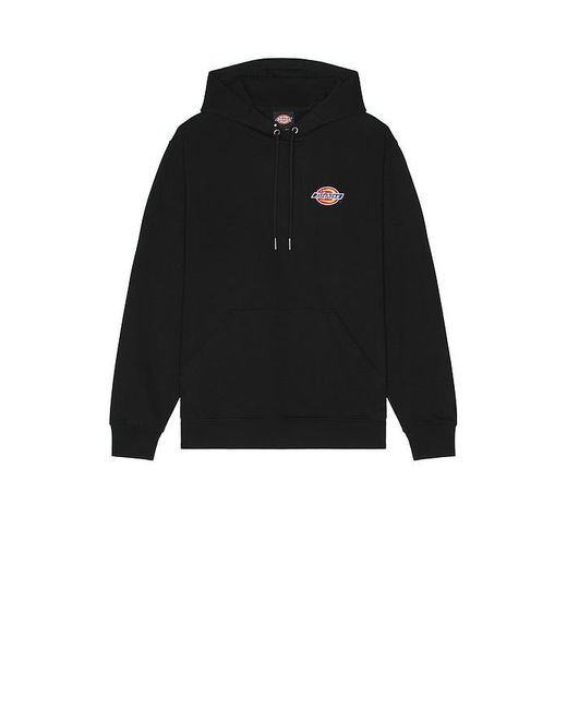 Dickies Black Chest Hit Logo Hoodie for men