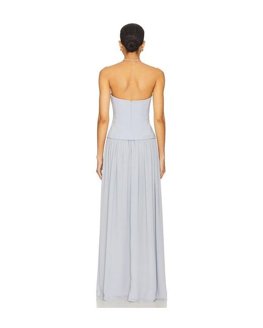 Lovers + Friends White Jenny Gown
