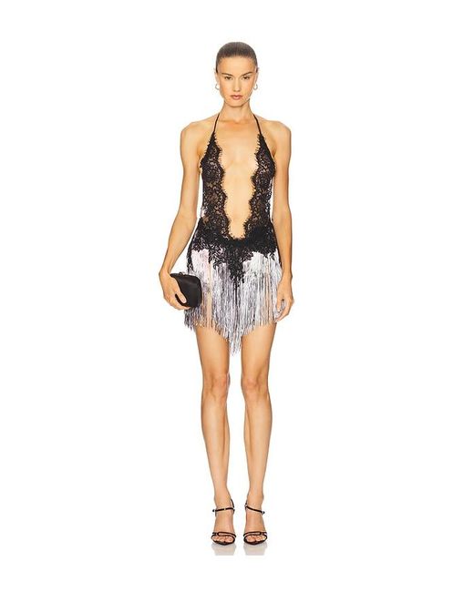 The Dolls House Black Lilly Romper