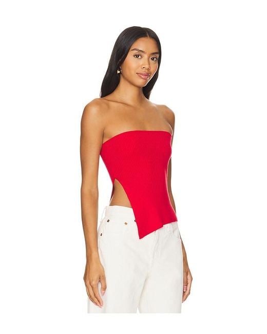 SNDY'S Red X Revolve Novalie Top