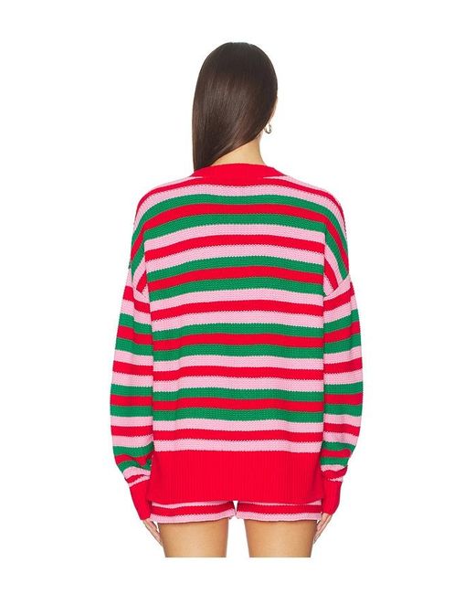 Beach Riot Red Callie Sweater