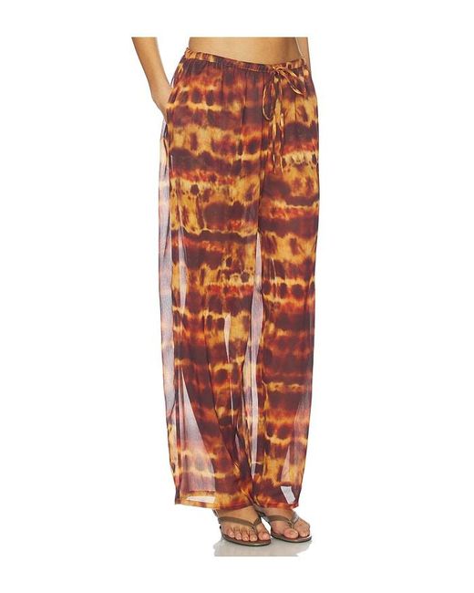Leslie Amon Orange Olivia Pant
