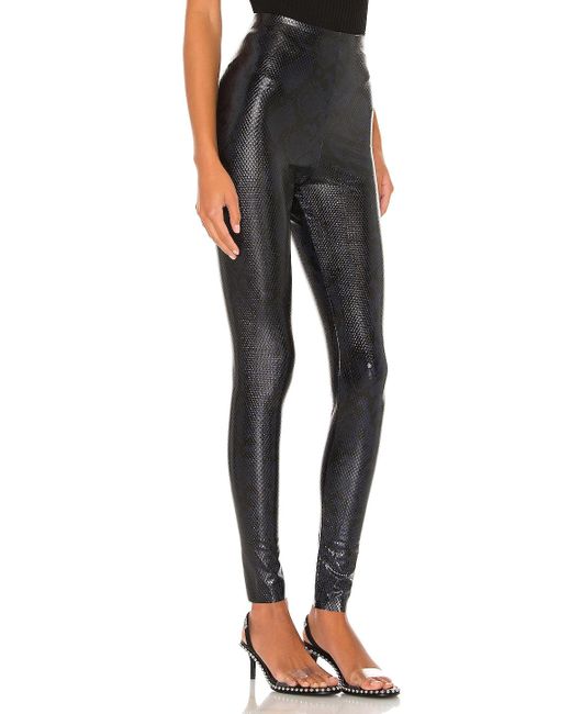 Commando Faux Leather Animal Legging | Lyst
