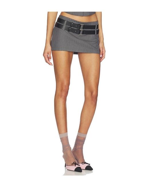 I.AM.GIA Blue Devon Mini Skirt